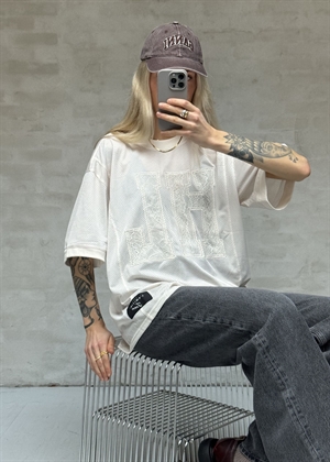 Drift HL lace tee Pearl HAUTE L\'AMITIÈ 